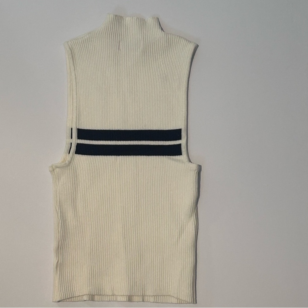 Edikted Ribbed High Neck Tank Small - Picture 3 of 5